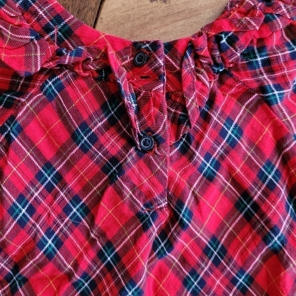 Plaid Set 12-18M baby girl shirt and 2t pants. Ralph Lauren Christmas Style - Picture 3 of 5